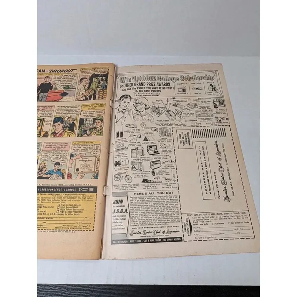 Vintage Archie series archies joke book magazine Sept #128
